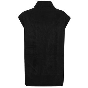 CT PLAGE Women's Mock Neck Sleeveless Vest Women BLACK Vests